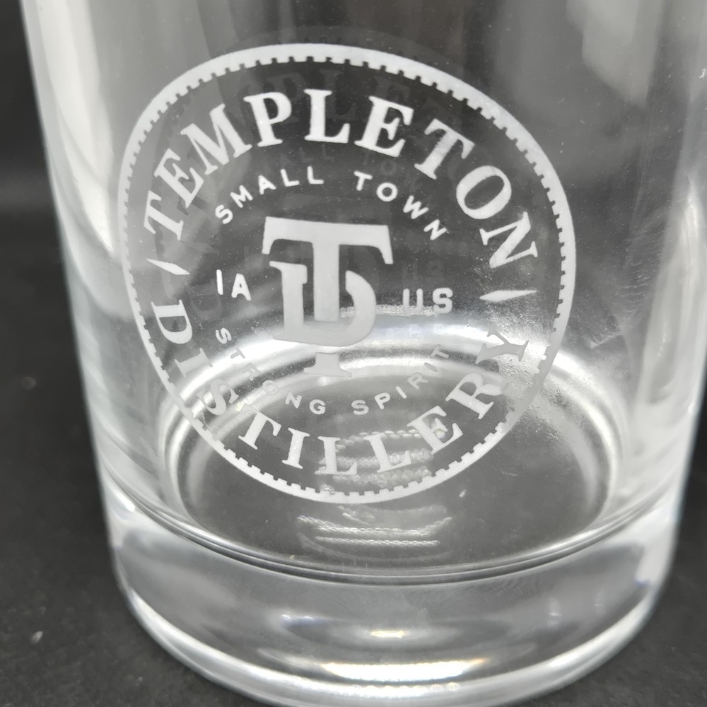 Set Of NEW Templeton Distillery Rocks Glass Rye Whiskey - Picture 2 of 2